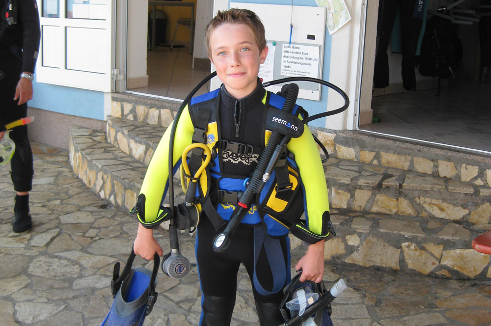 Immersioni per bambini e ragazzi | DIVE CENTER KRK