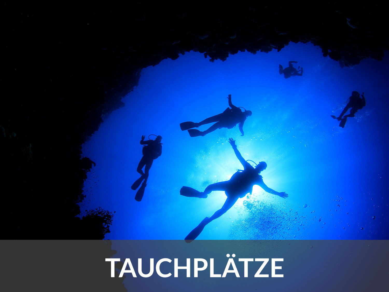 Tauchen auf der Insel in Kroatien